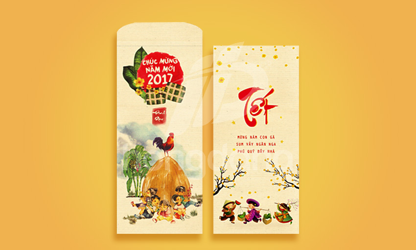 Dịch vụ in bao lì xì 2018 chuyên nghiệp