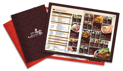 In menu giá rẻ tại Nha Trang
