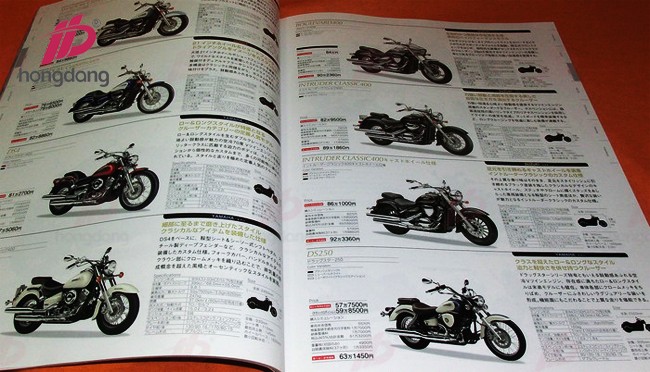 mẫu catalogue xe máy đẹp