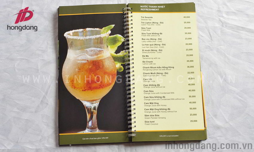 Hình ảnh của In menu, thực đơn