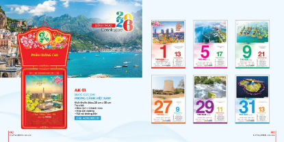 Hình ảnh của In Lịch Bloc