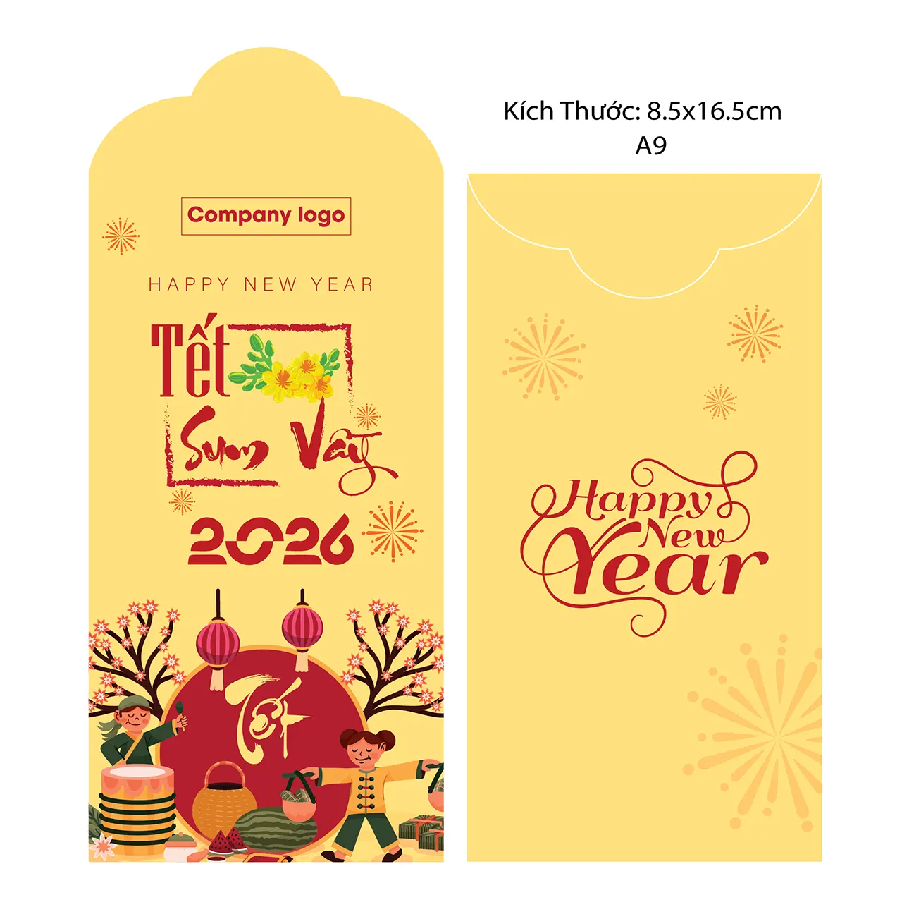In bao lì xì Tết đẹp và sang trọng