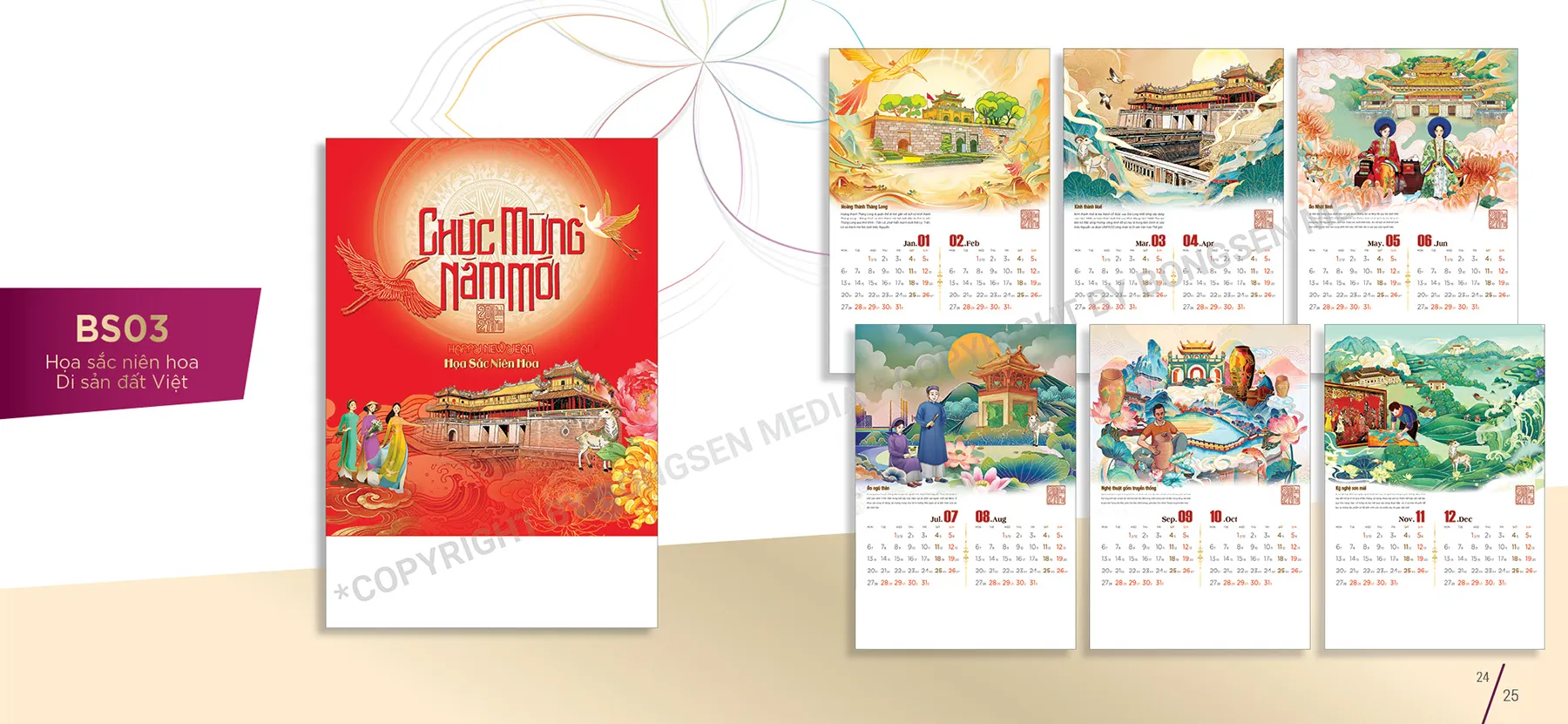 in lịch tết 2027 Hà Nội