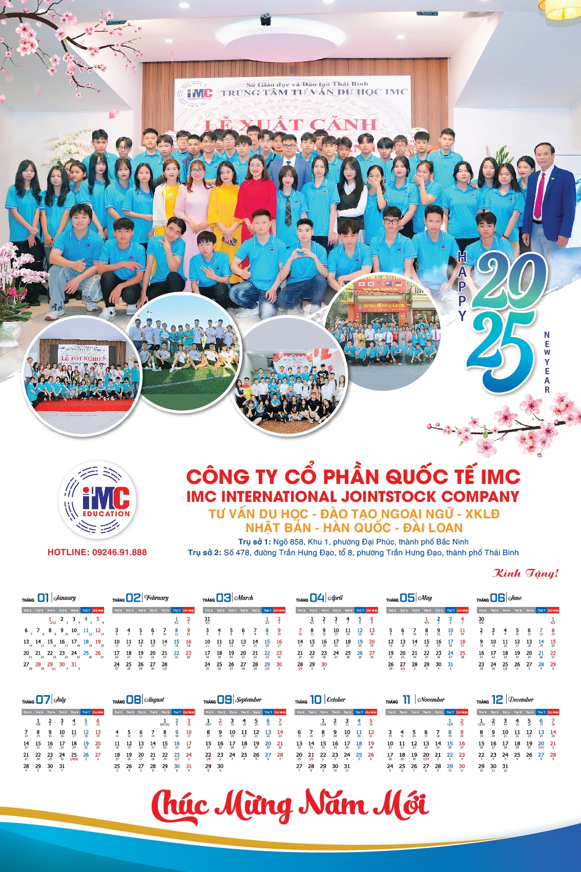 mẫu lịch nẹp thiếc 1 tờ 